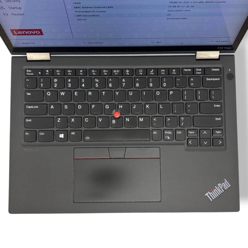 Lenovo ThinkPad X13 Yoga Gen 2 i5-1145G7 16GB 256GB SSD No OSTouch(screen issue)