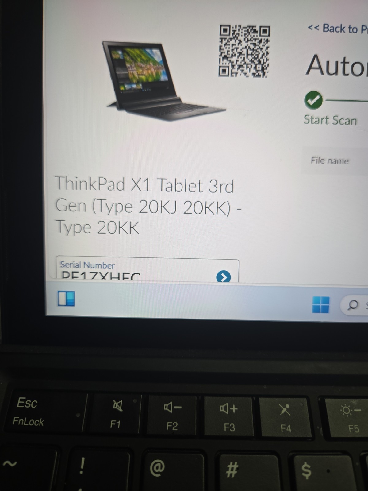 Lenovo ThinkPad X1 Tablet 3rd Gen | i7-8550U | 16GB RAM | 240GB SSD