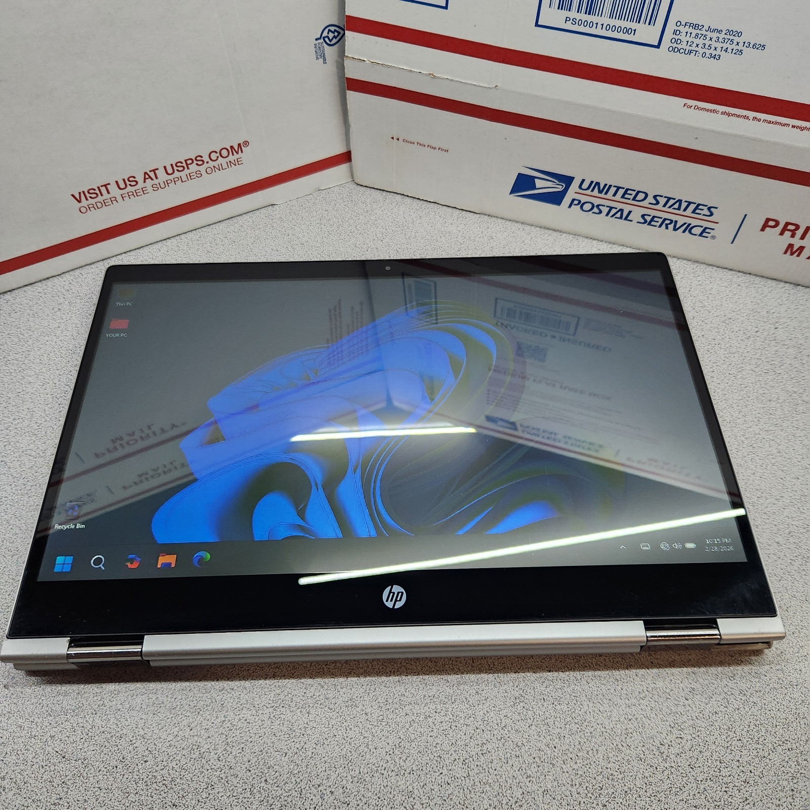 HP Pavilion x360 2-in-1 14M-CD0001DX i3-8130U 2.2GHz 8GB RAM 500GB SSD & HDD