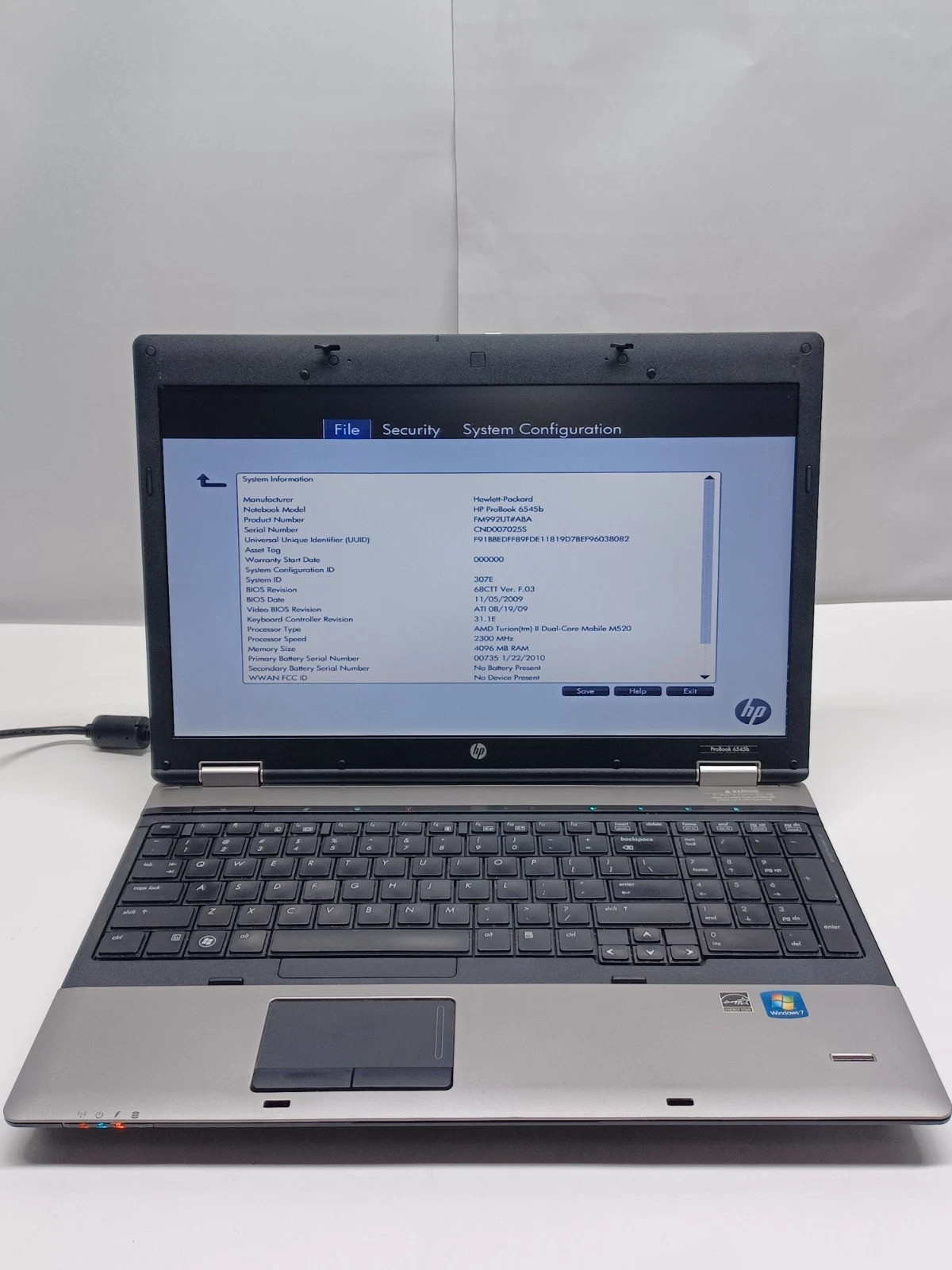 LOT OF 4 | Mixed HP Probook Laptops
