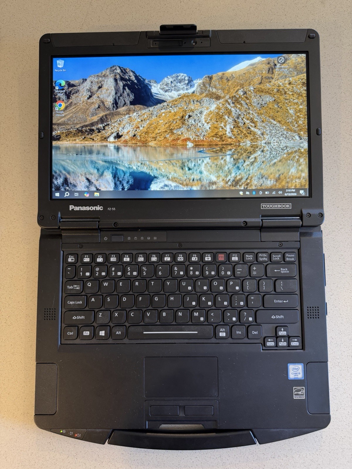 Panasonic Toughbook FZ-55 14″ Touch i5-8365U 16GB 512GB SSD Win11 Pro