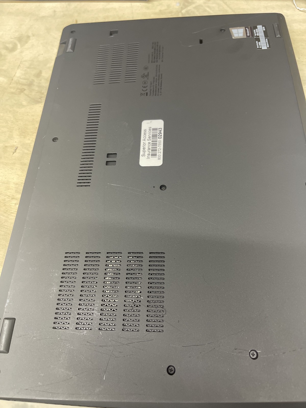 Lenovo Thinkpad T15 Gen 1 15.6” i7-10510U 16GB RAM 256GB SSD Intel UHD Graphics