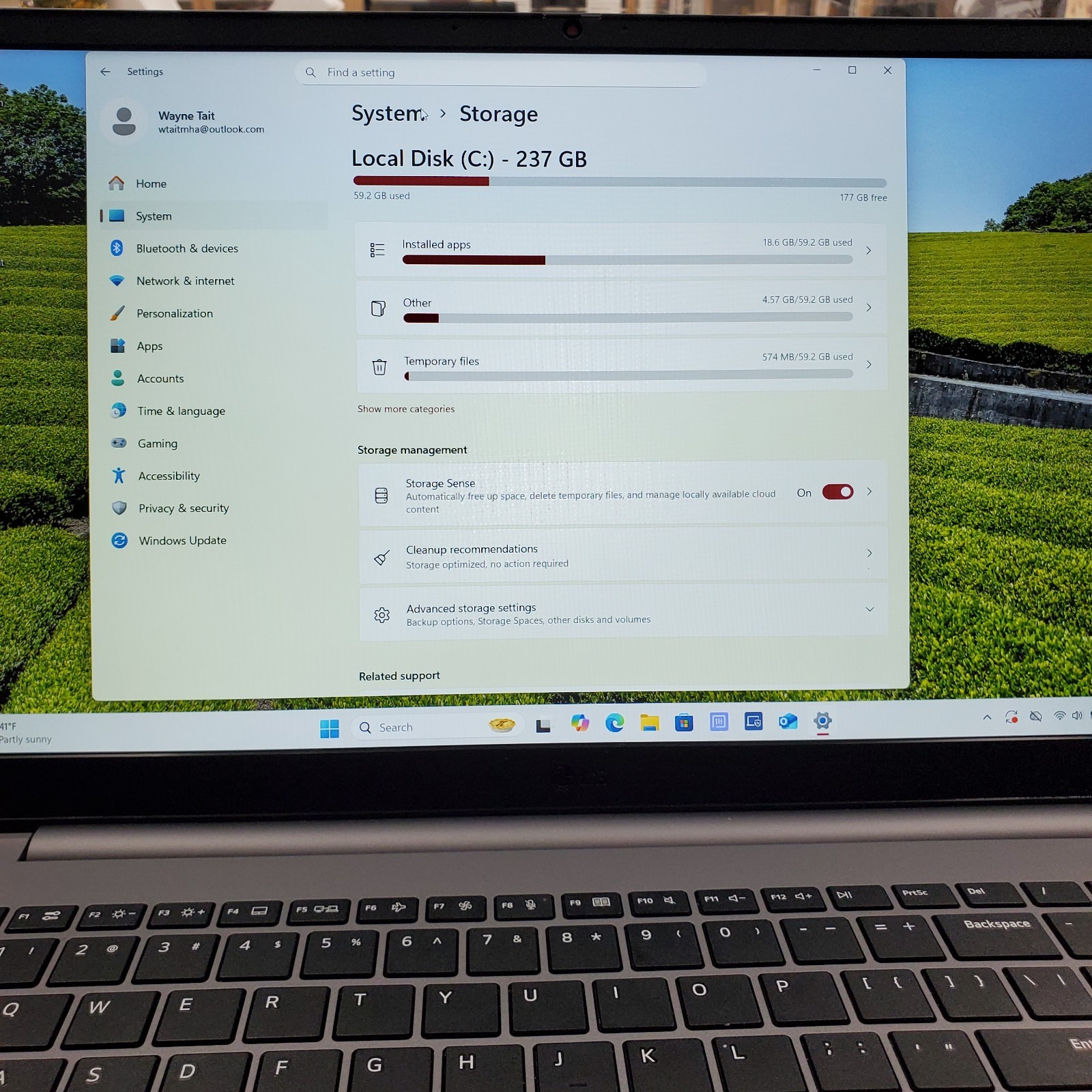 💥EXCELLENT💥 LG GRAM BOOK 15U50T / CORE i5-1334U 8GB/256GB 💥TESTED💥