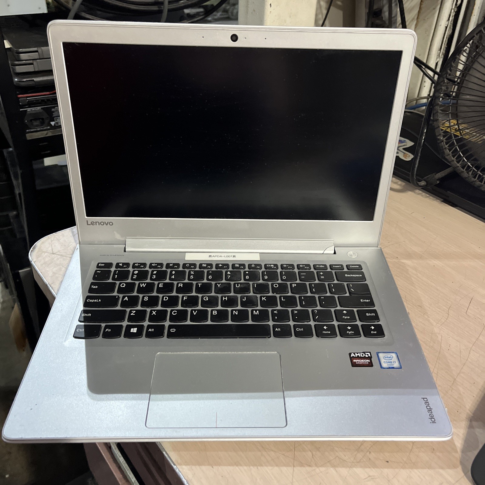 LENOVO IDEAPAD 510S-14ISK INTEL CORE I7-6500U 2.50GHZ 8GB RAM NO HD ,