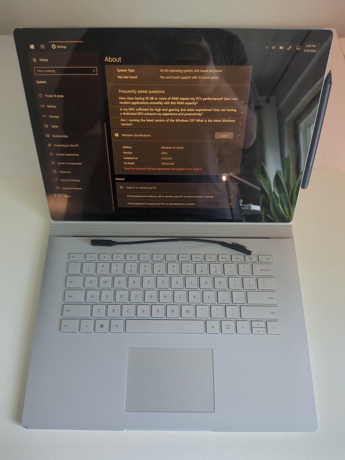 Microsoft Surface Book 2 15″ (16/512GB, i7-8650U, Nvidia GTX 1060 Mobile)