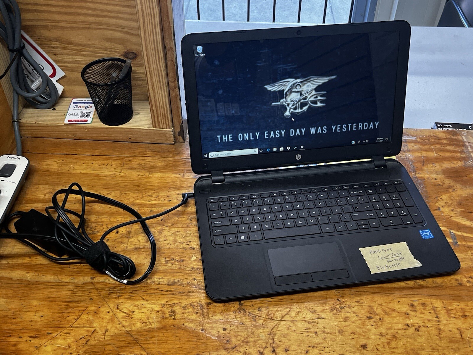 HP Pavilion 15-f233wm Laptop 15.6″ Intel Celeron N3050 1.6Ghz 4GB 500GB 31711