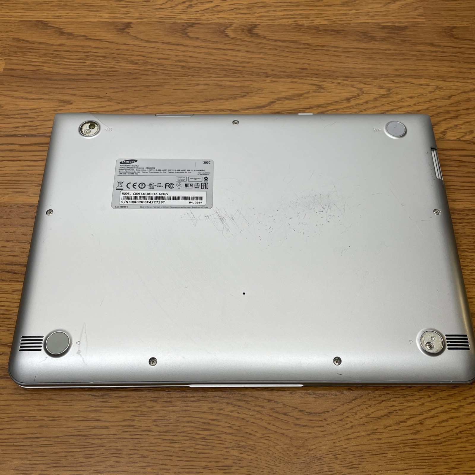 Lot of 2 Laptops HP Stream 11–y010nr & Samsung Chromebook XE303C12 For Parts