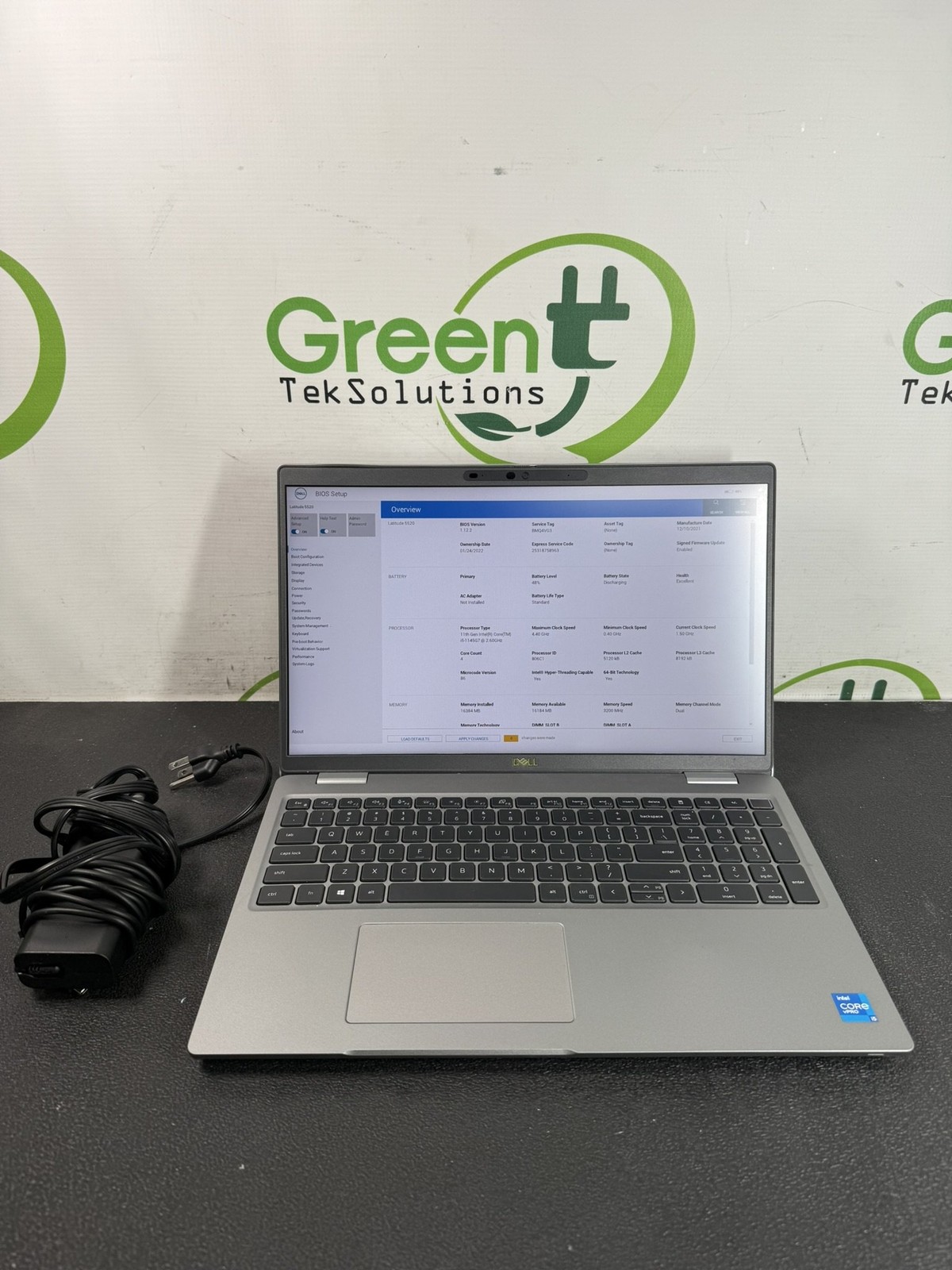 Dell Latitude 5520 15.6″ i5-1145G7 2.60GHz 16GB DDR4 256GB SSD Win11 Pro – READ