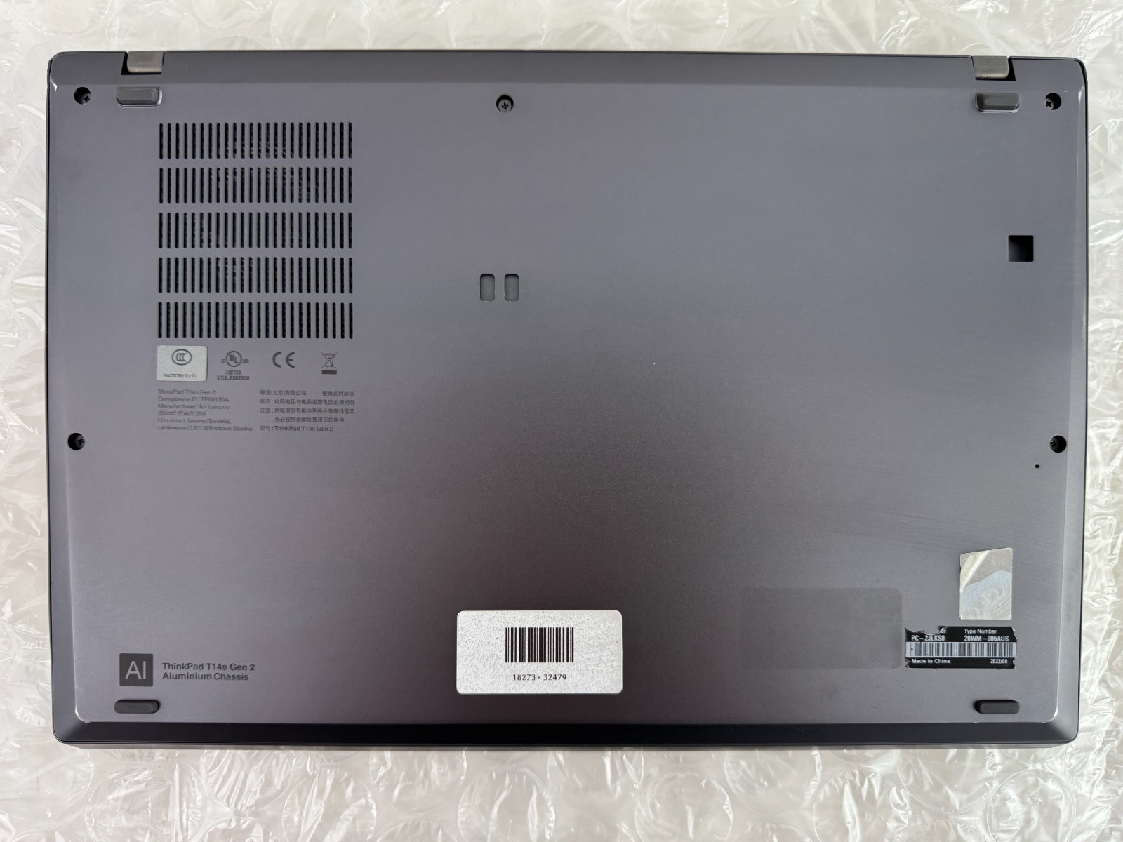 Lenovo ThinkPad T14s Gen 2 i7-1185G7 16GB 256GB SSD 14″ FHD Win 11 Pro