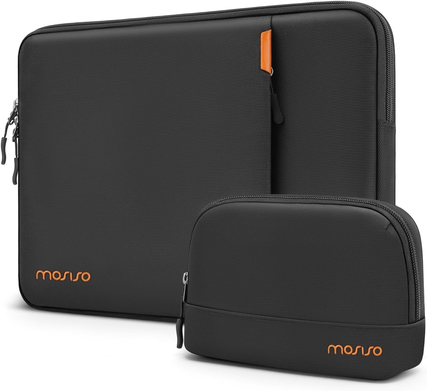 360 Protective Laptop Case 13.3 inch for MacBook Air 13.6/Pro 13/Pro 14, Black