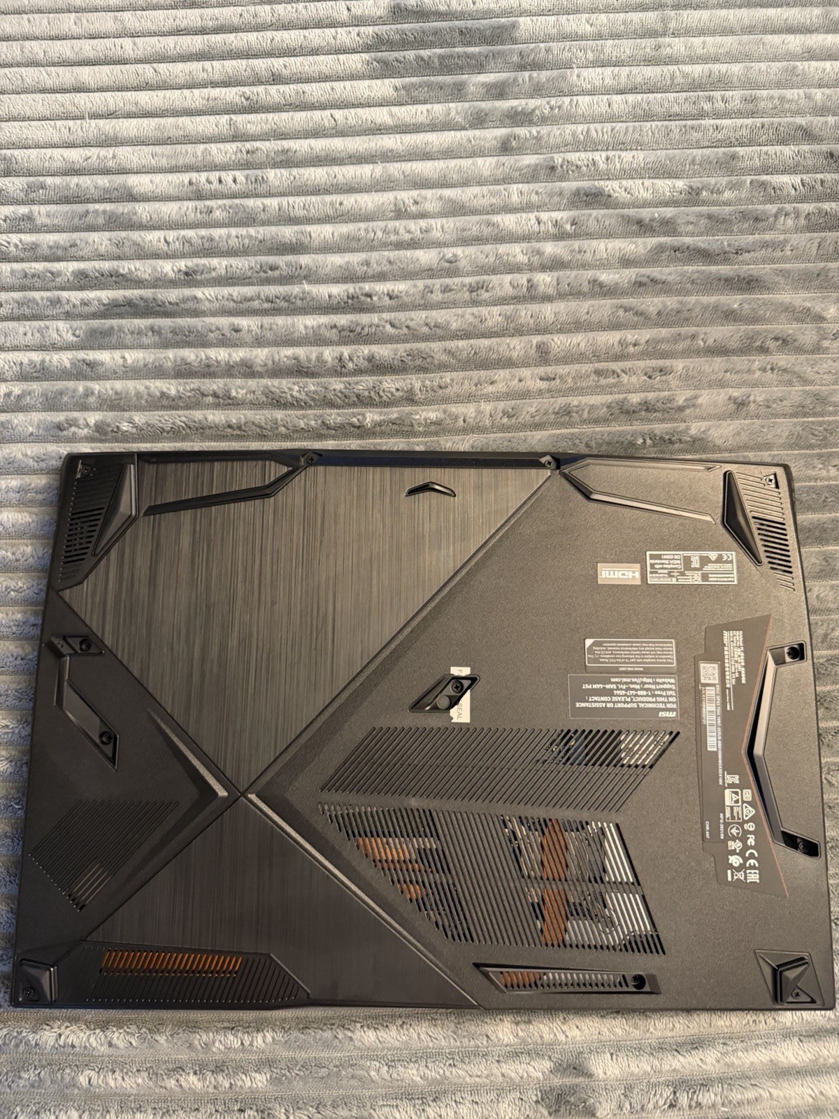 MSI GF63 Thin Gaming Laptop Intel i5 NVIDIA GTX 15.6″ Backlit KB Webcam