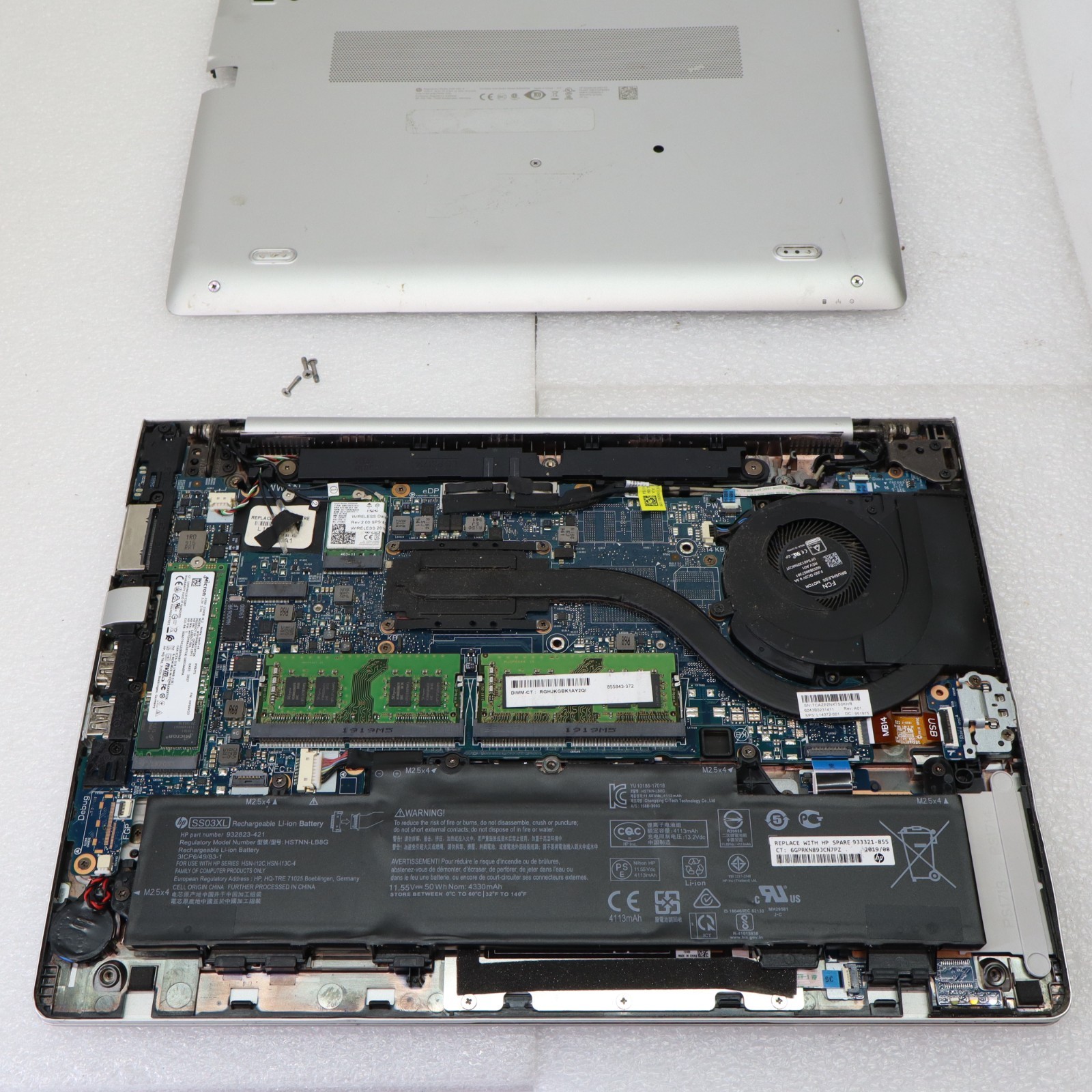 HP ELITEBOOK HSN-113C-4 I5-8250U 16GB DDR4 2400 240GB SSD W11 PRO T5-A2