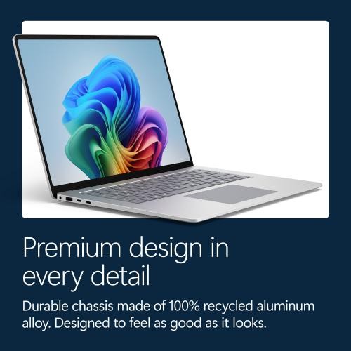 Microsoft Surface Laptop 15 3K Touch Snapdragon X2Plus 16GB RAM 1TB SSD Platinum