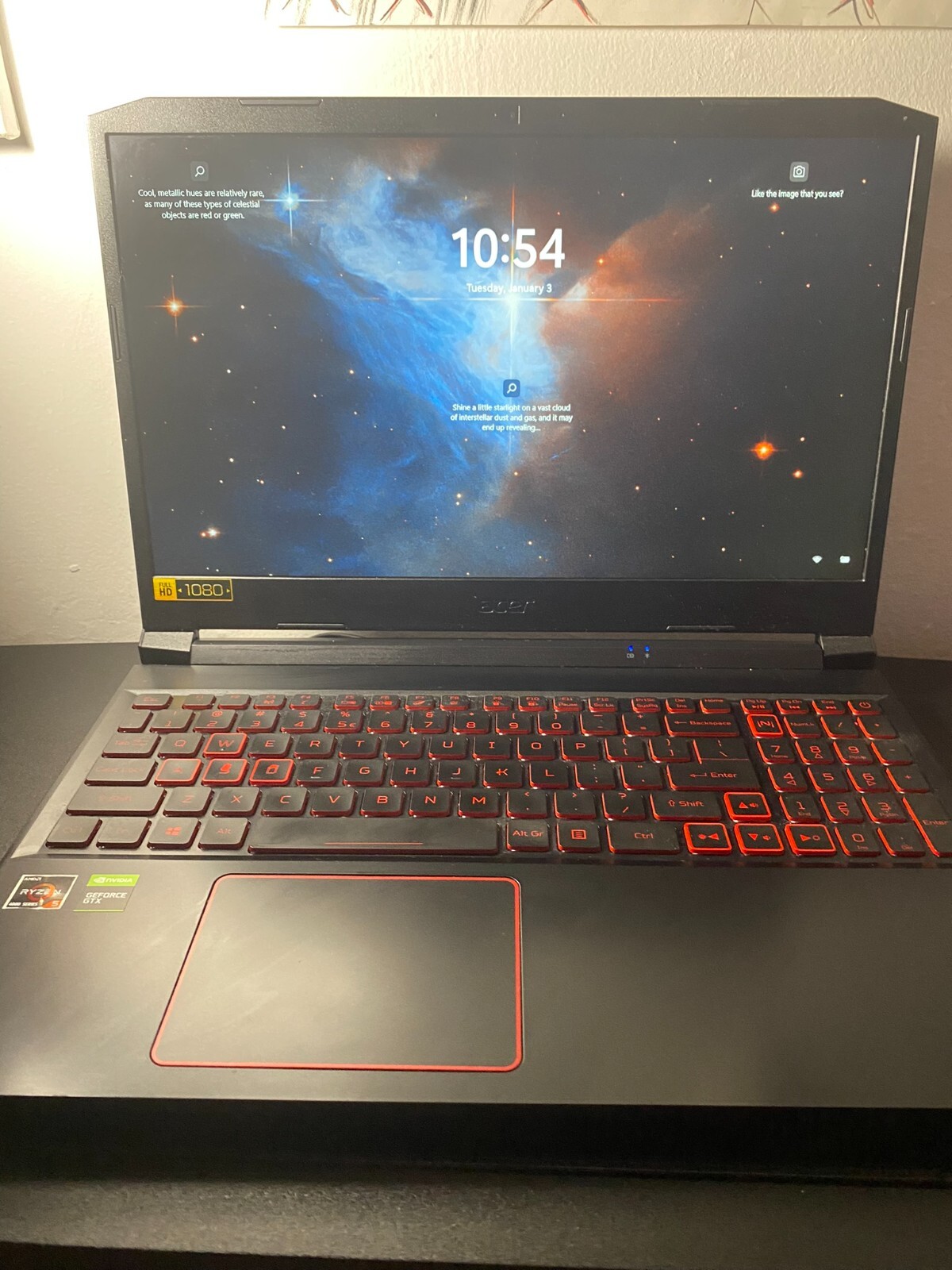 Acer Nitro 5 AN515-44-R99Q 15.6″ (256GB SSD, AMD Ryzen 5, 3.0GHz, 8GB RAM,…