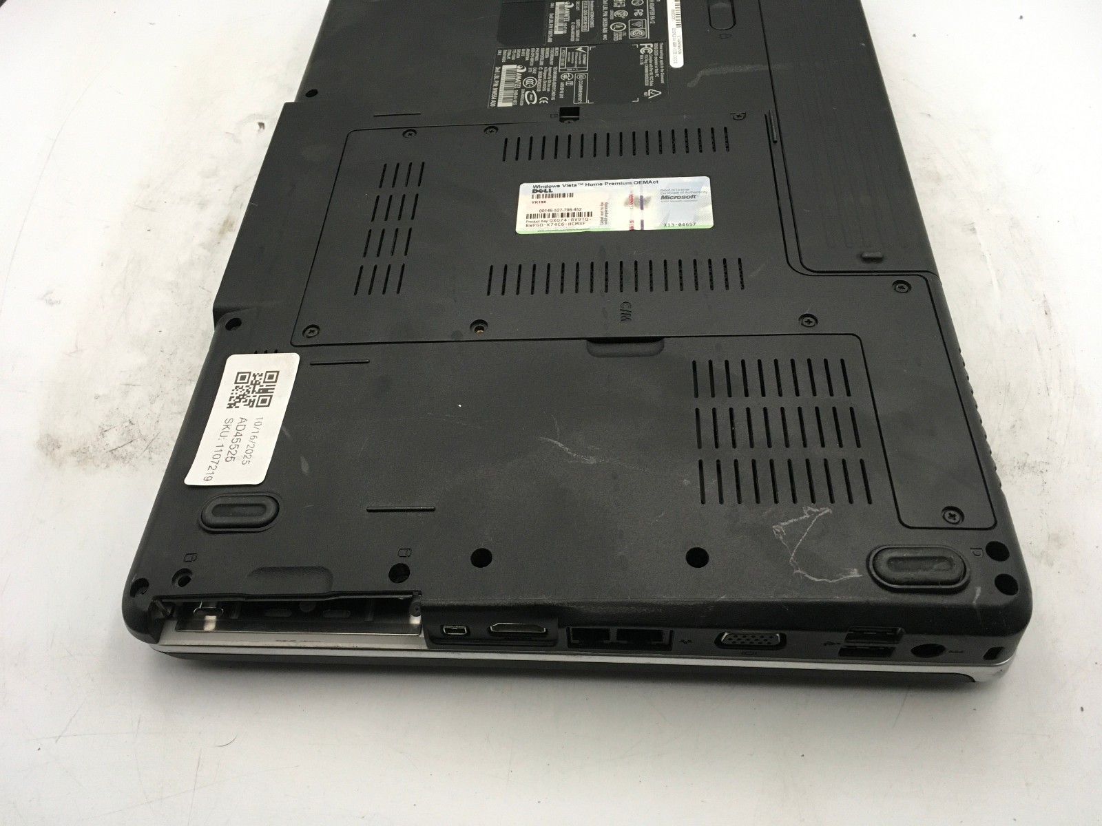 DELL INSPIRON 1525 – BOOTS TO BIOS – INTEL CORE 2 DUO – 2GB RAM – READ DESC – BB