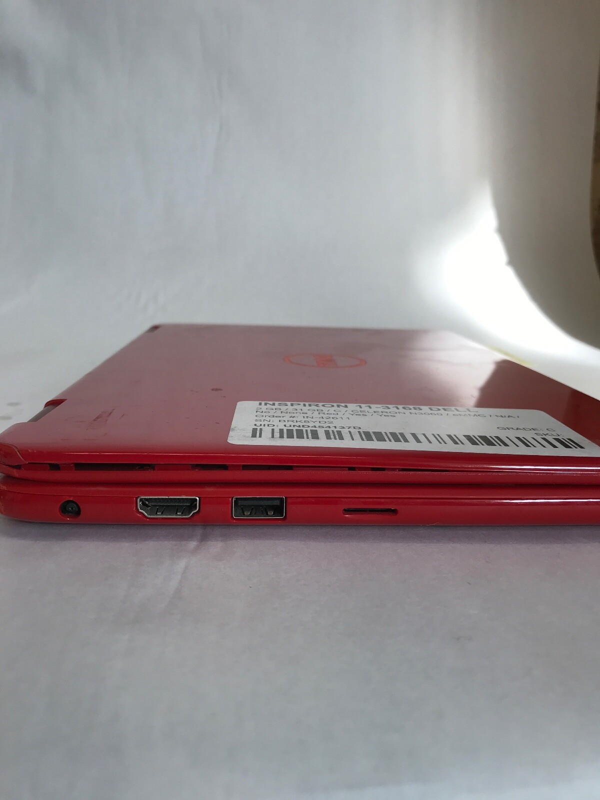 LOT OF 5 – DELL INSPIRON 11-3168 – CELERON N3060 – 2GB RAM – 32GB SSD *READ* -BB