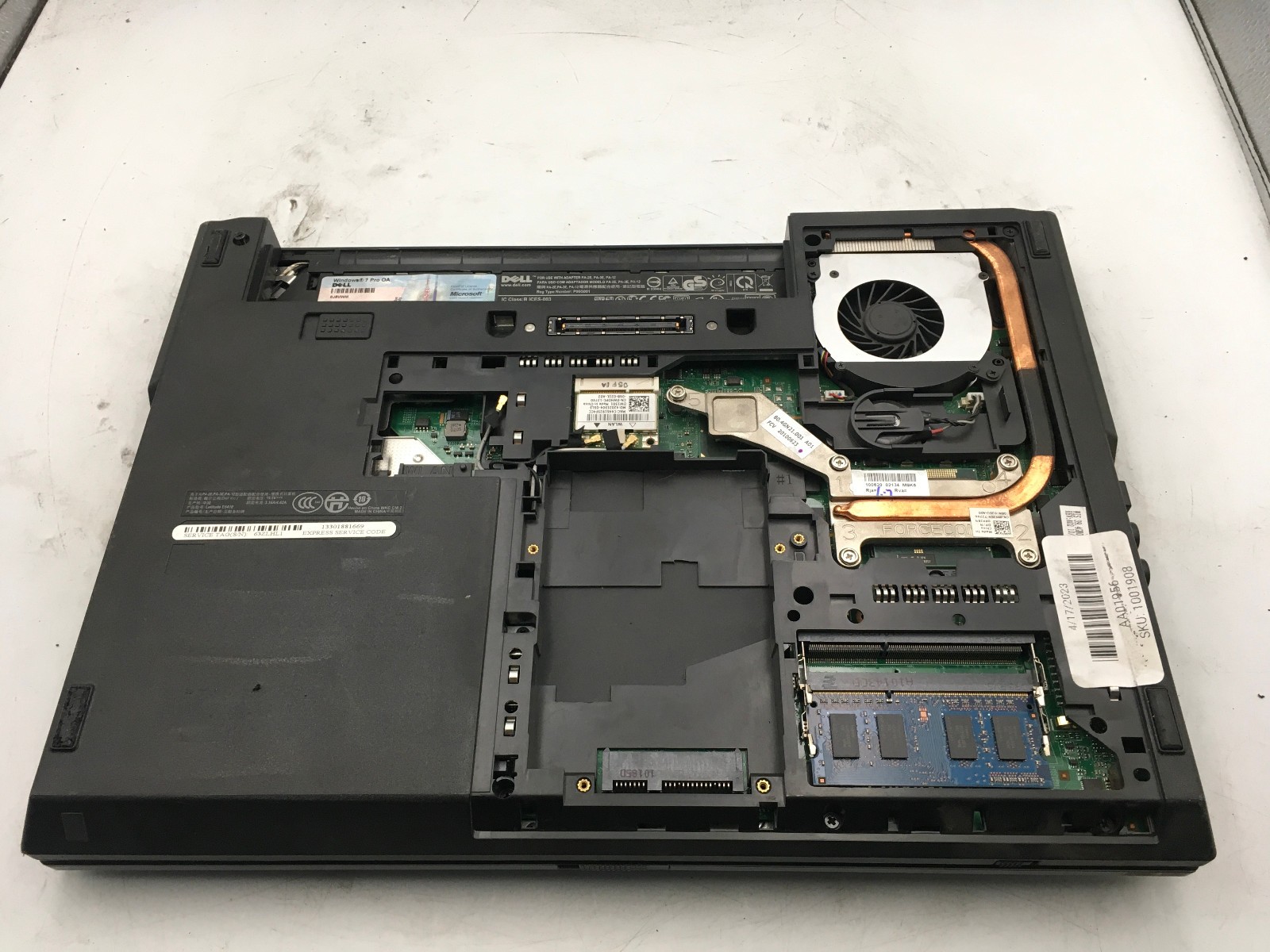 DELL LATITUDE E5410 – BOOTS TO BIOS – INTEL I5 M430 – 1GB RAM – READ DESCRIP -BB
