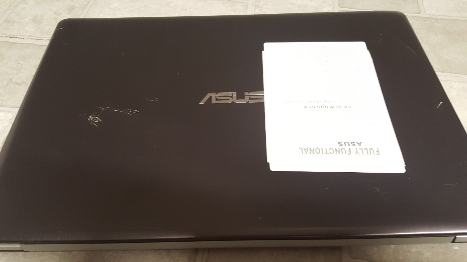 Asus S551LA, Intel Core i5-4200U w/Non Oem Power Supply