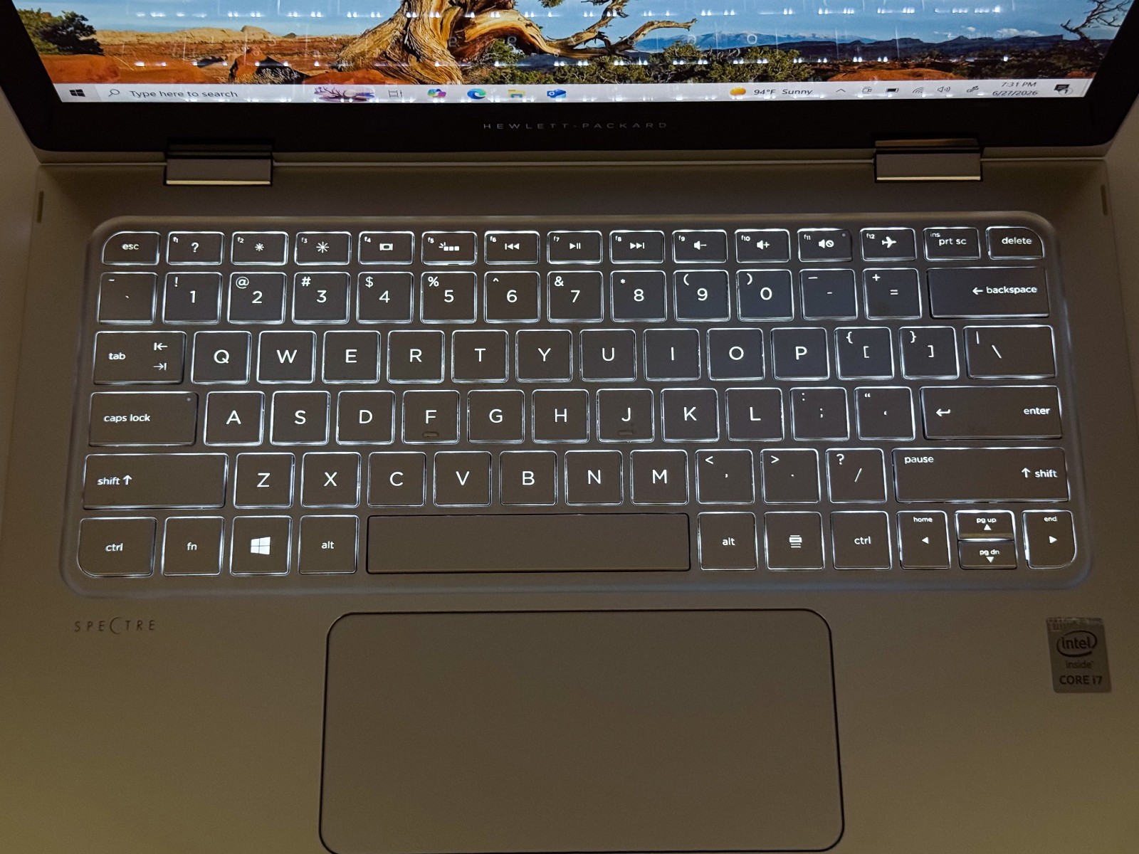 HP Spectre x360 13-4013DX 13.3″ Touch Core i7-5500U 8GB RAM 256GB SSD Silver