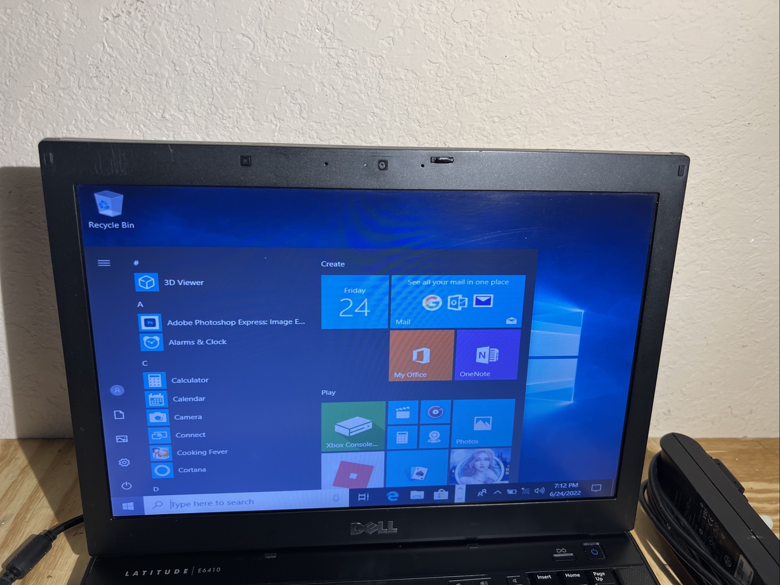 Dell Latitude E6410, Core i5 M540 2.5GHz, 6GB RAM, 128GB SSD, DVD-RW, Win 10 Pro