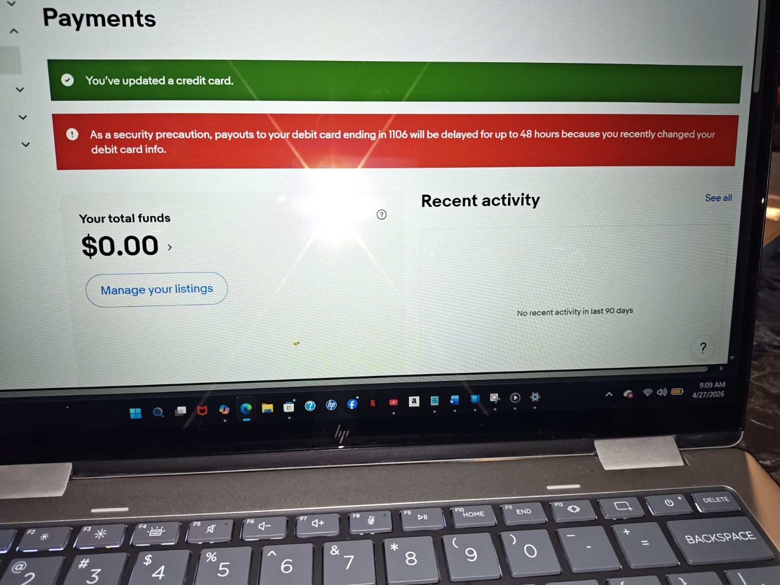 HP ENVY x360 Convertible Touchscreen Laptop 16gb RAM, AMD Ryzen 7 Win11