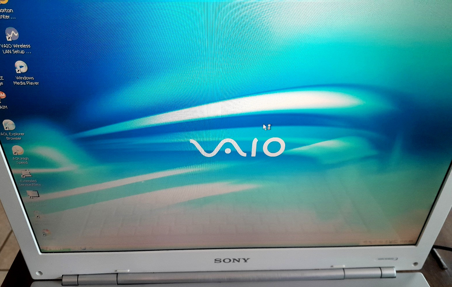 SONY VAIO PCG-7T1L VGN-N160G LAPTOP COMPUTER 80GB HDD WIN XP TESTED WORKS *READ*
