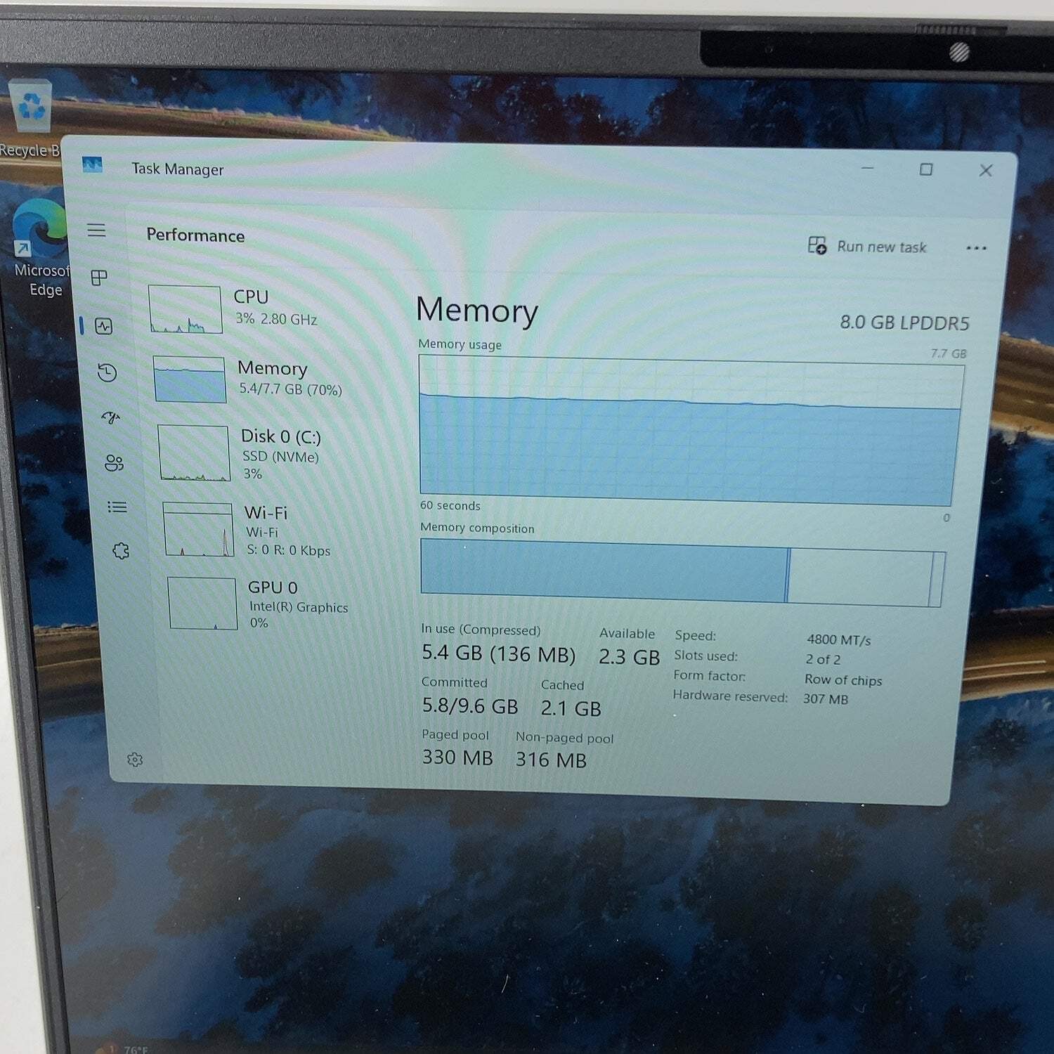 HP Pavilion 16T-AF000 16″ Core 5 120U 1.4GHz 8GB RAM 512GB SSD