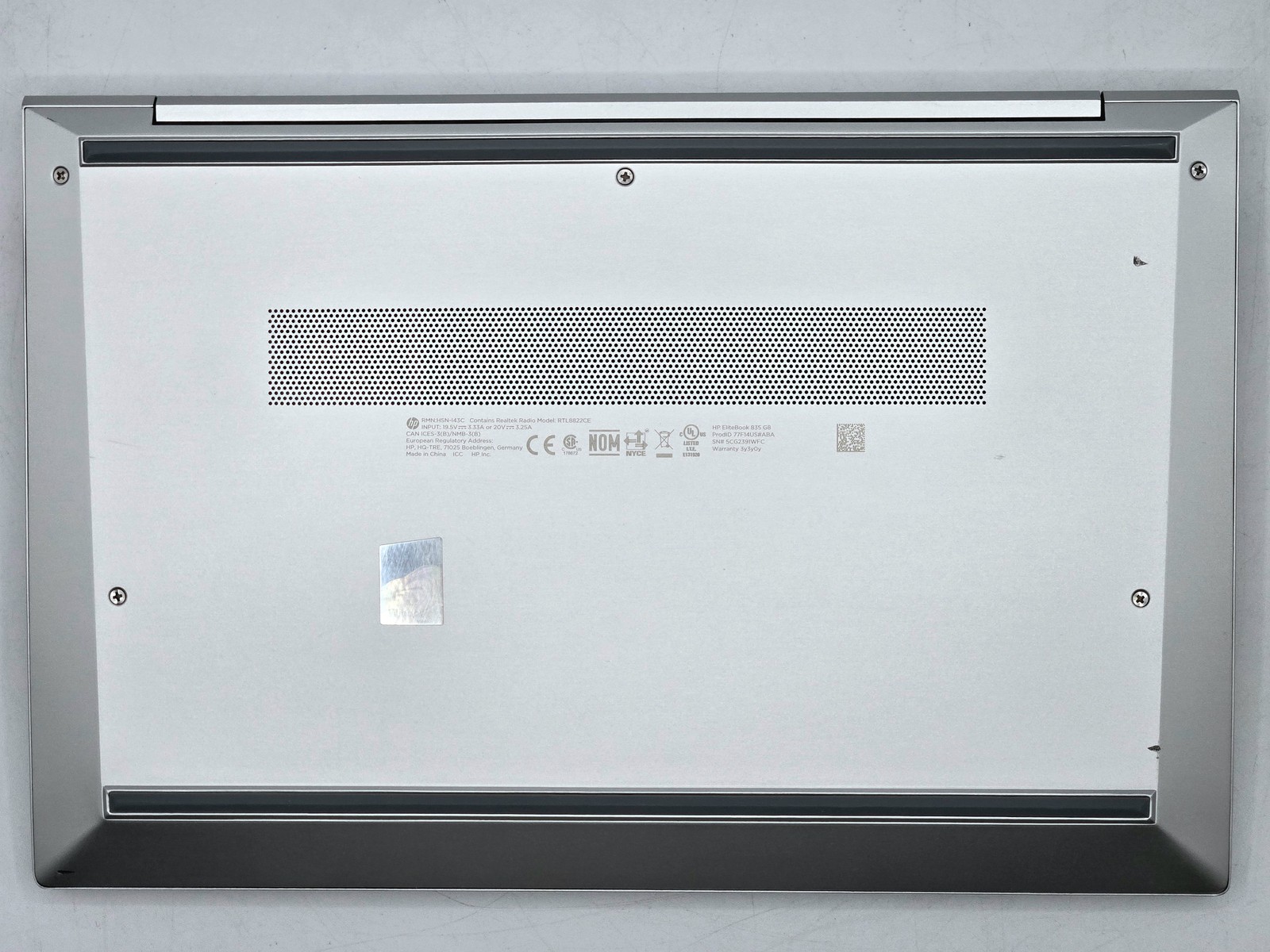 HP EliteBook 835 G8 13″ FHD Touch RYZEN 7 PRO 5850U 512GB 32GB W11P Warranty