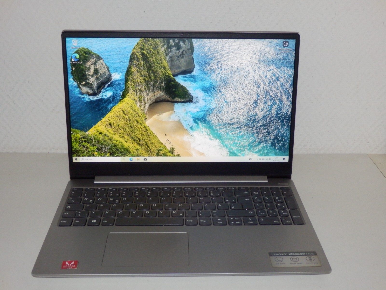 Lenovo IdeaPad 330S-15ARR – AMD Ryzen 5 2500U, 8GB Ram 256GB SSD, 15.6″ inch FHD