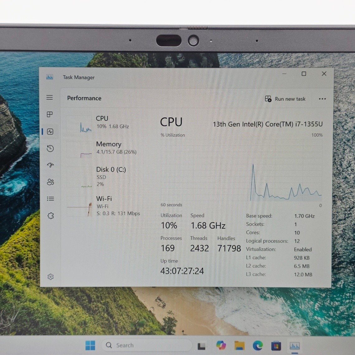 Dell Latitude 3450 14″ Laptop i7-1355U 16GB 512GB SSD Windows 11 Touch Screen
