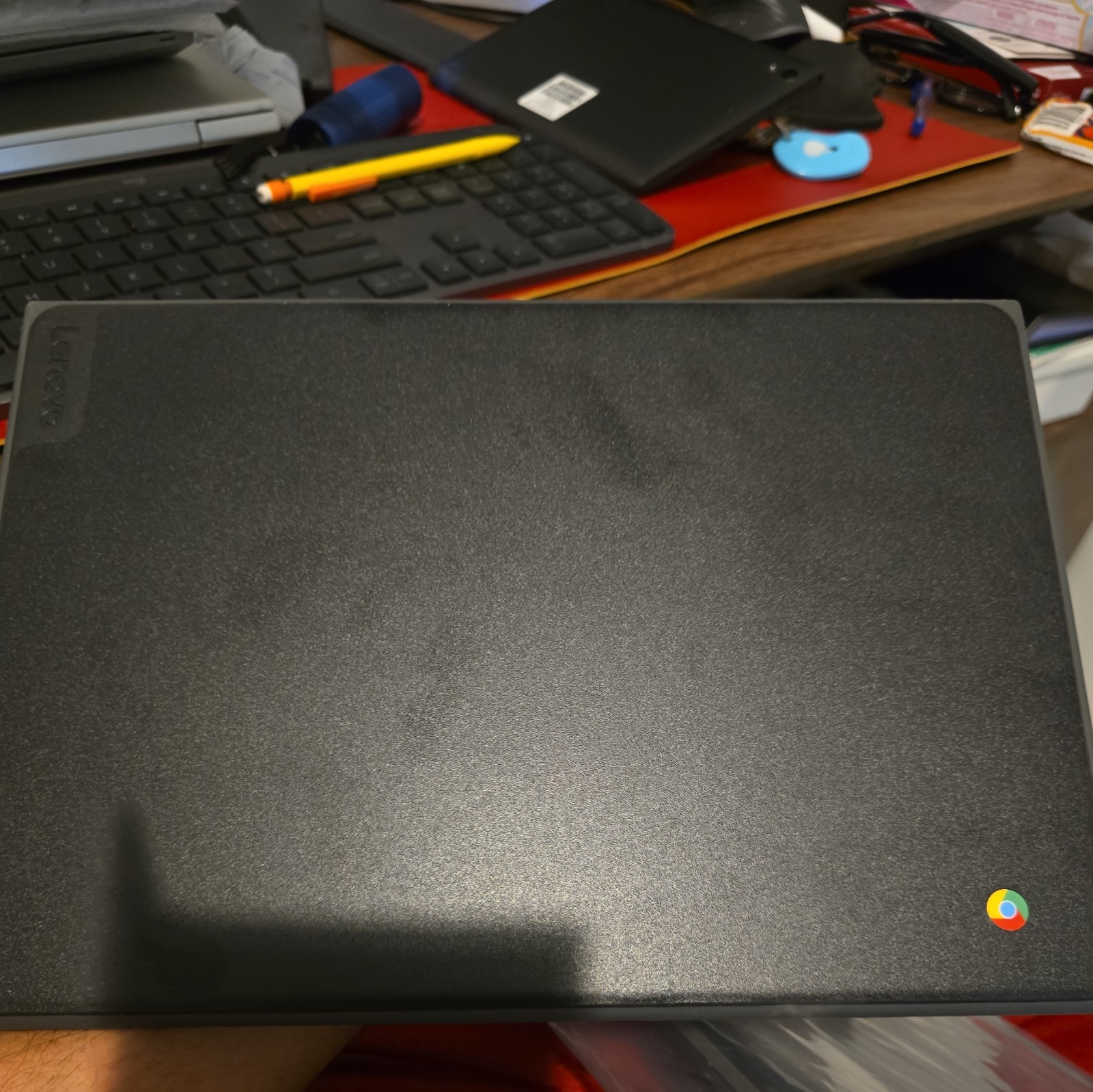 Lenovo 100e Chromebook 11.6″ (32GB eMMC, 4GB RAM) Laptop – Black (81ER000BUS)