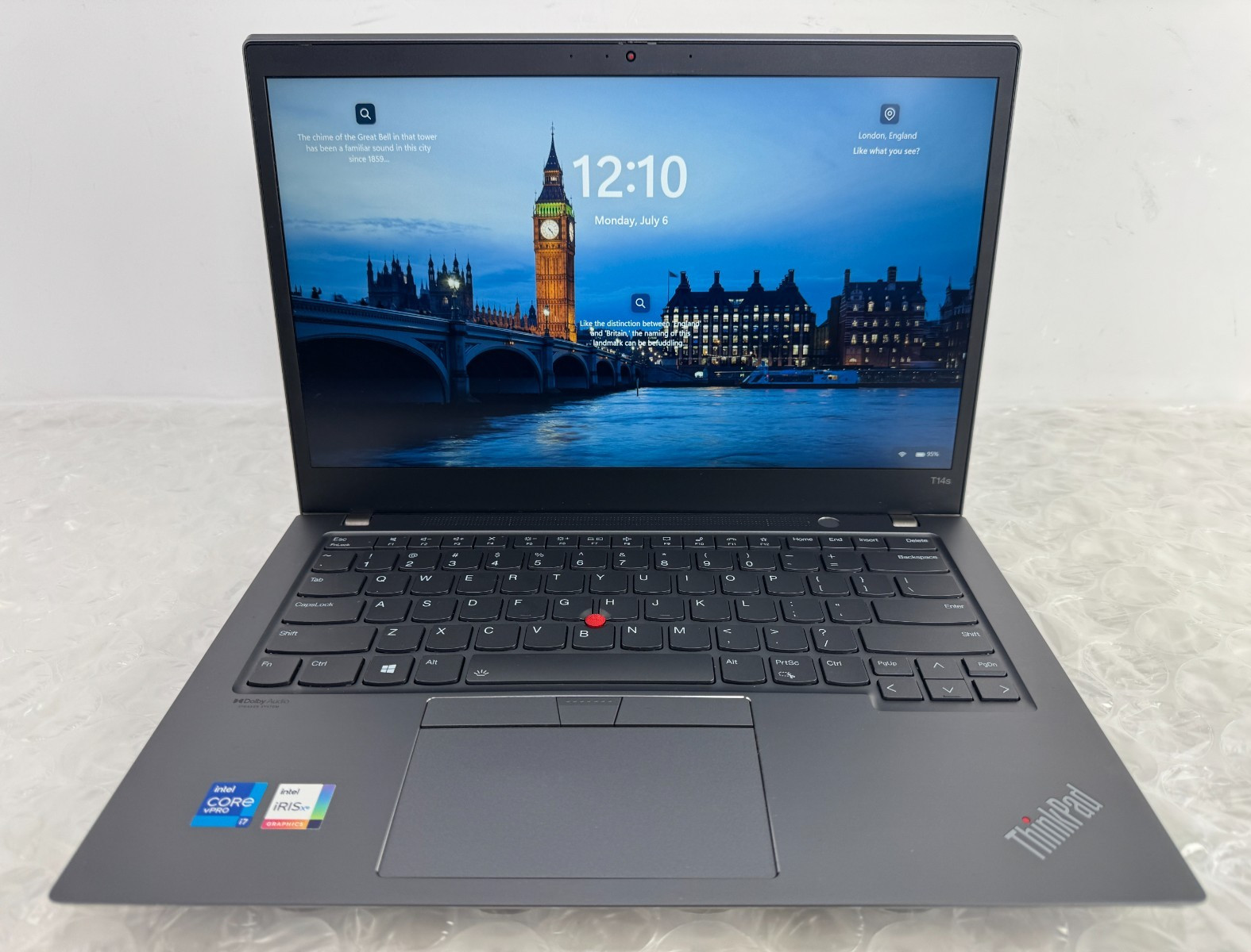 Lenovo ThinkPad T14s Gen 2 i7-1185G7 16GB 256GB SSD 14″ FHD Win 11 Pro