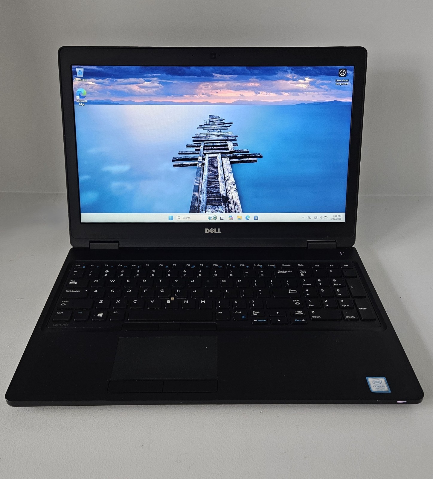 Dell Latitude 5580 15.6″ Intel Core i5-7200U 2.5GHz 8GB RAM 256GB SSD Win 11 Pro