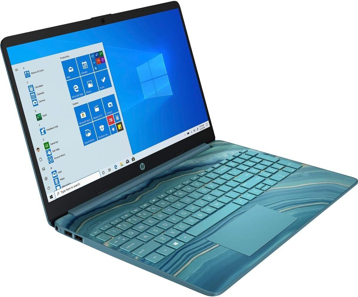 HP 15.6in Laptop 15-dy0029ds Intel Celeron N4120 4GB 128GB SSD W11 Home (Teal)