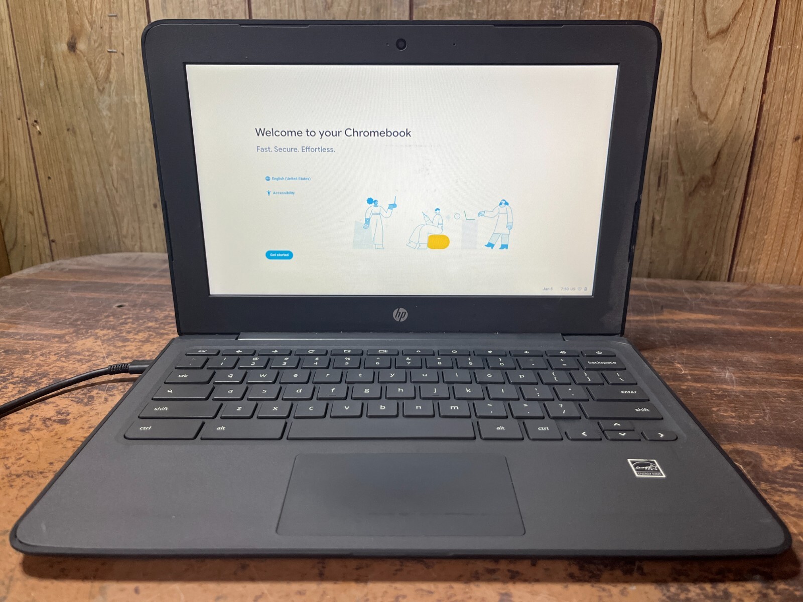 HP 11.6″ Chromebook 11 G6 (4GB RAM, 16GB SSD, Education Edition) USB /USB-C
