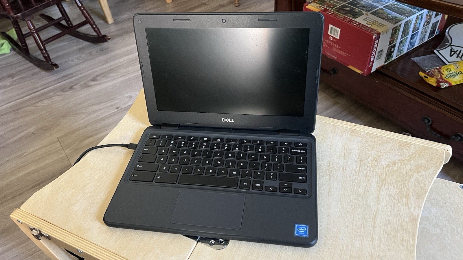 Dell Chromebook 5190 (2018) – Untested, No Charger – Powers On – Read