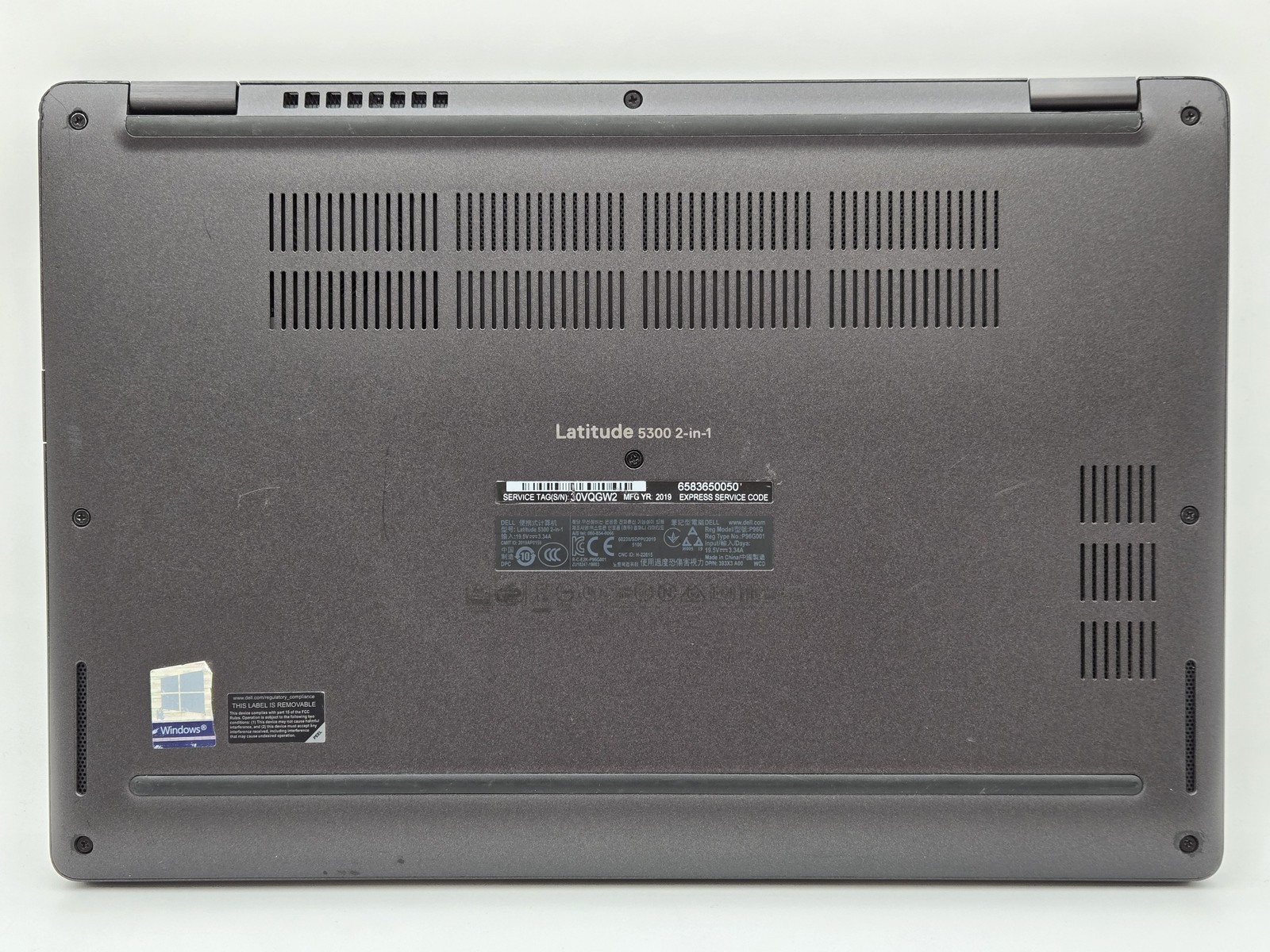 Dell Latitude 5300 2-in-1 13″ FHD Touch I5-8365U 256GB 16GB W11P Backlit IRCam