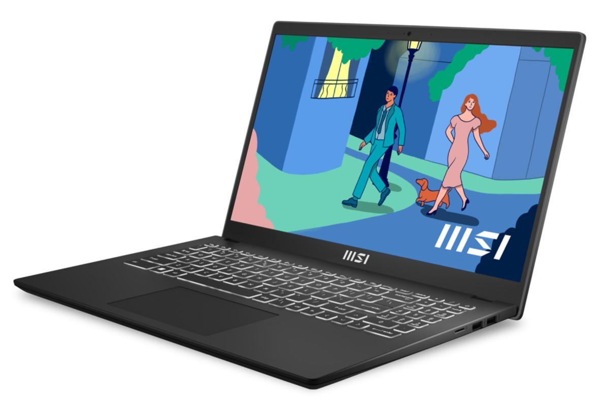 MSI Modern Series Notebook 15.6′ FHD Intel Core 7 processor 150U DDR IV 8GB*2