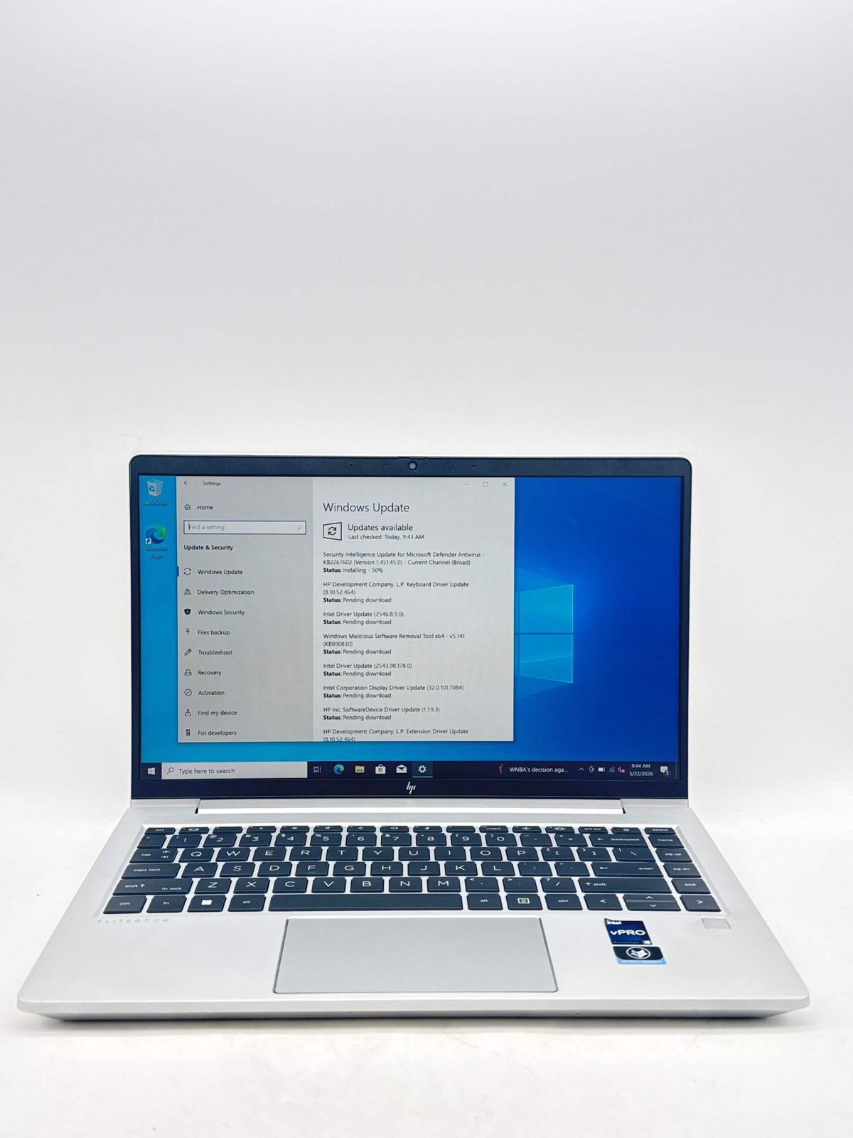 HP EliteBook 640 G10 14.0″ FHD Touch Core i5-1335U 1.30GHz 256GB SSD 8GB RAM