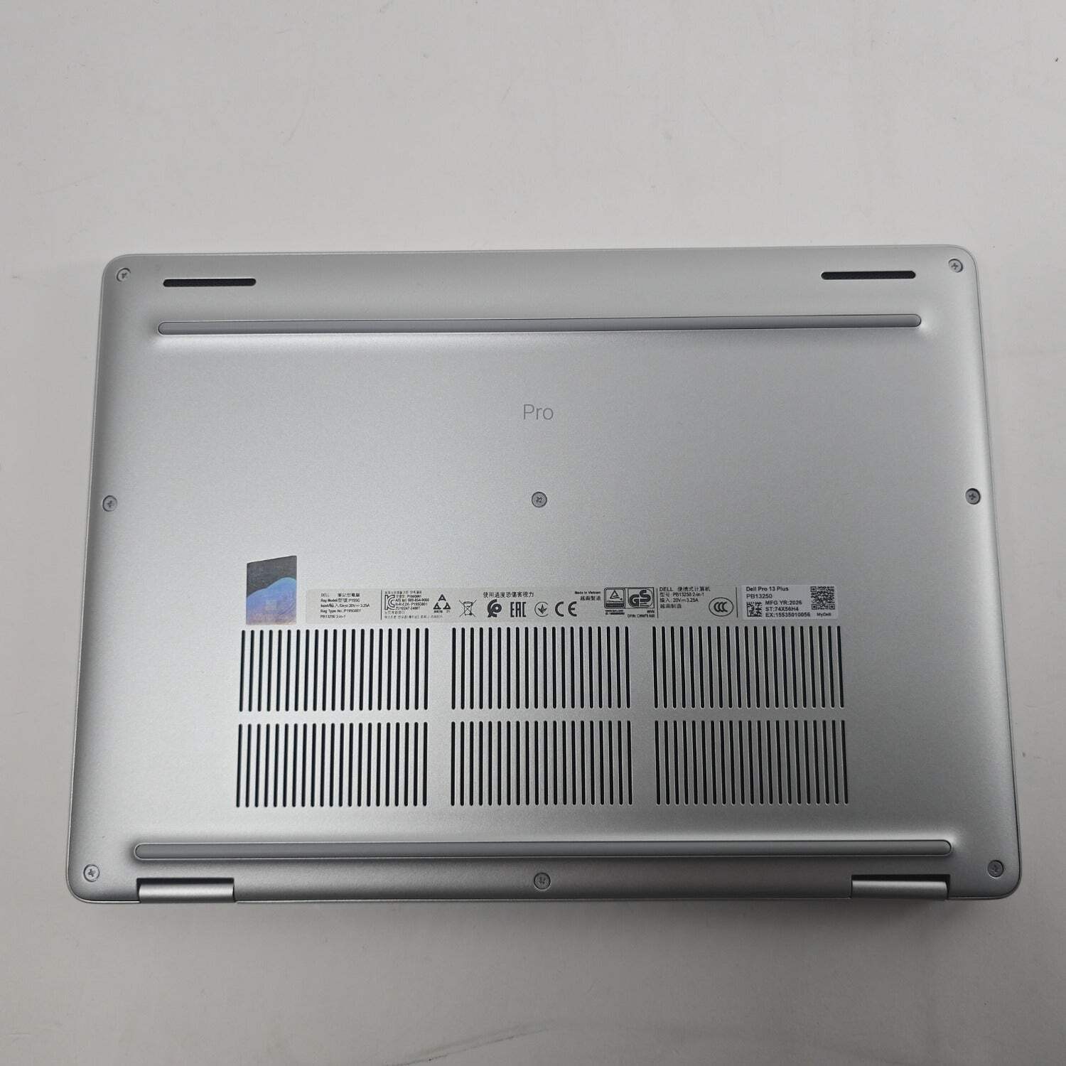 Dell Pro 13 Plus PB13250 13.3″ Core Ultra 7 265U 1.5GHz 16GB RAM 512GB SSD