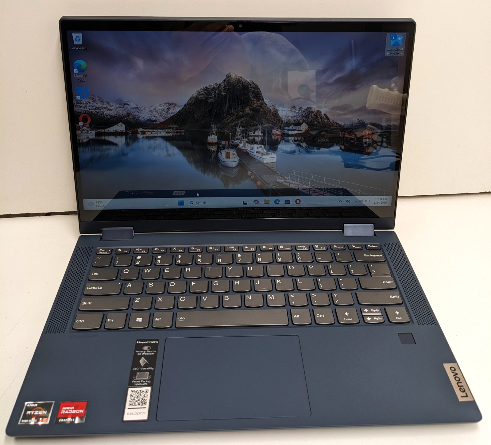 Lenovo Ideapad Flex 5 14ALC05 R5-5500U@2.1GHZ, 8GB, 256GB