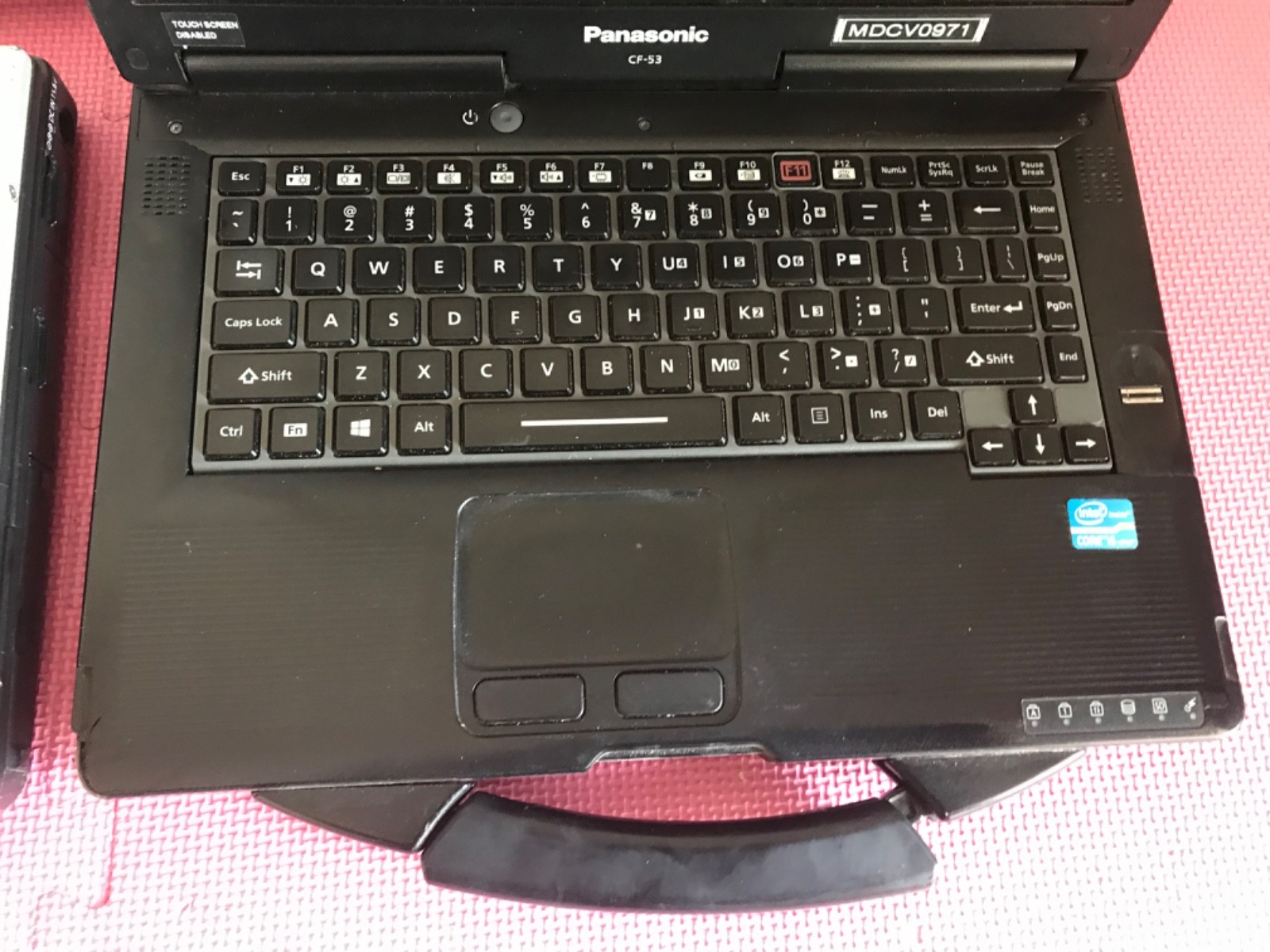 4 Panasonic Toughbook CF-53 i5-3340M 2.7GHz 8Gb NO HD/ Caddy MK3 53SUREA1M #34