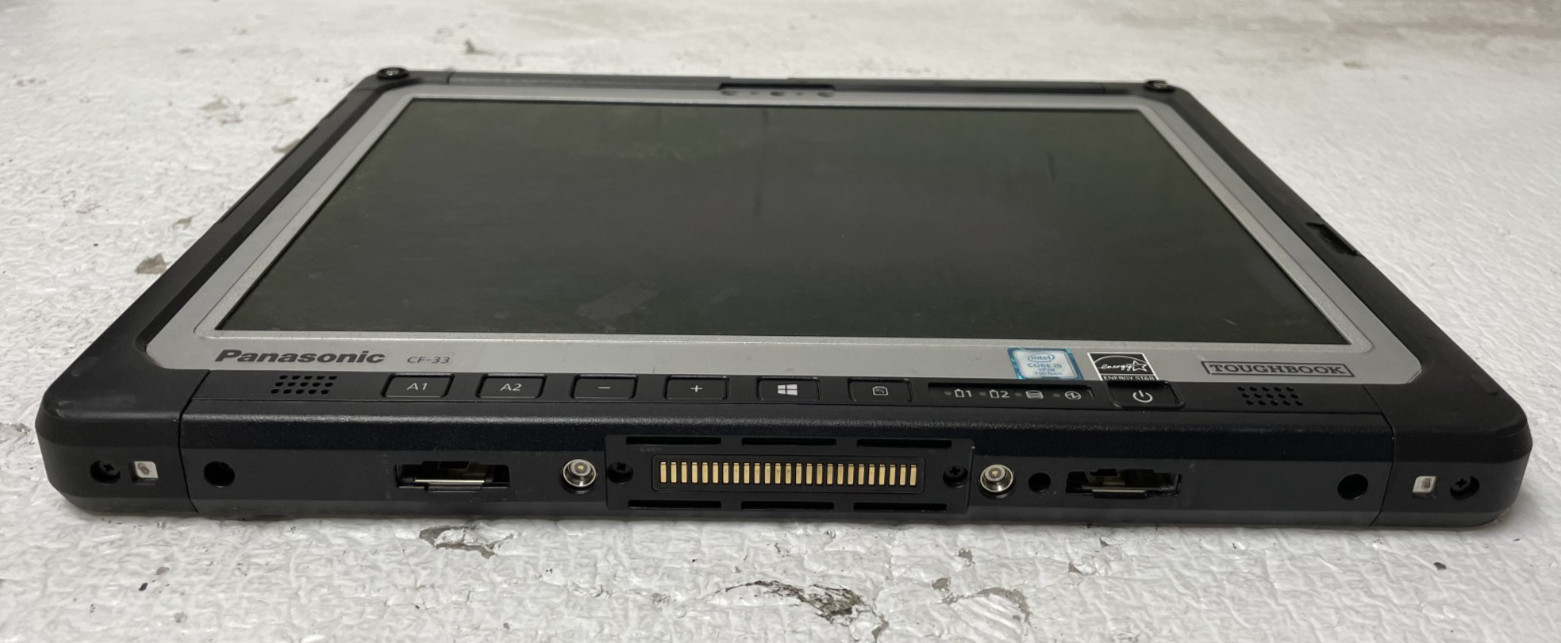Panasonic TOUGHBOOK Tablet CF-33 Intel i5-7th 8GB RAM 256GB SSD Bio Lock READ