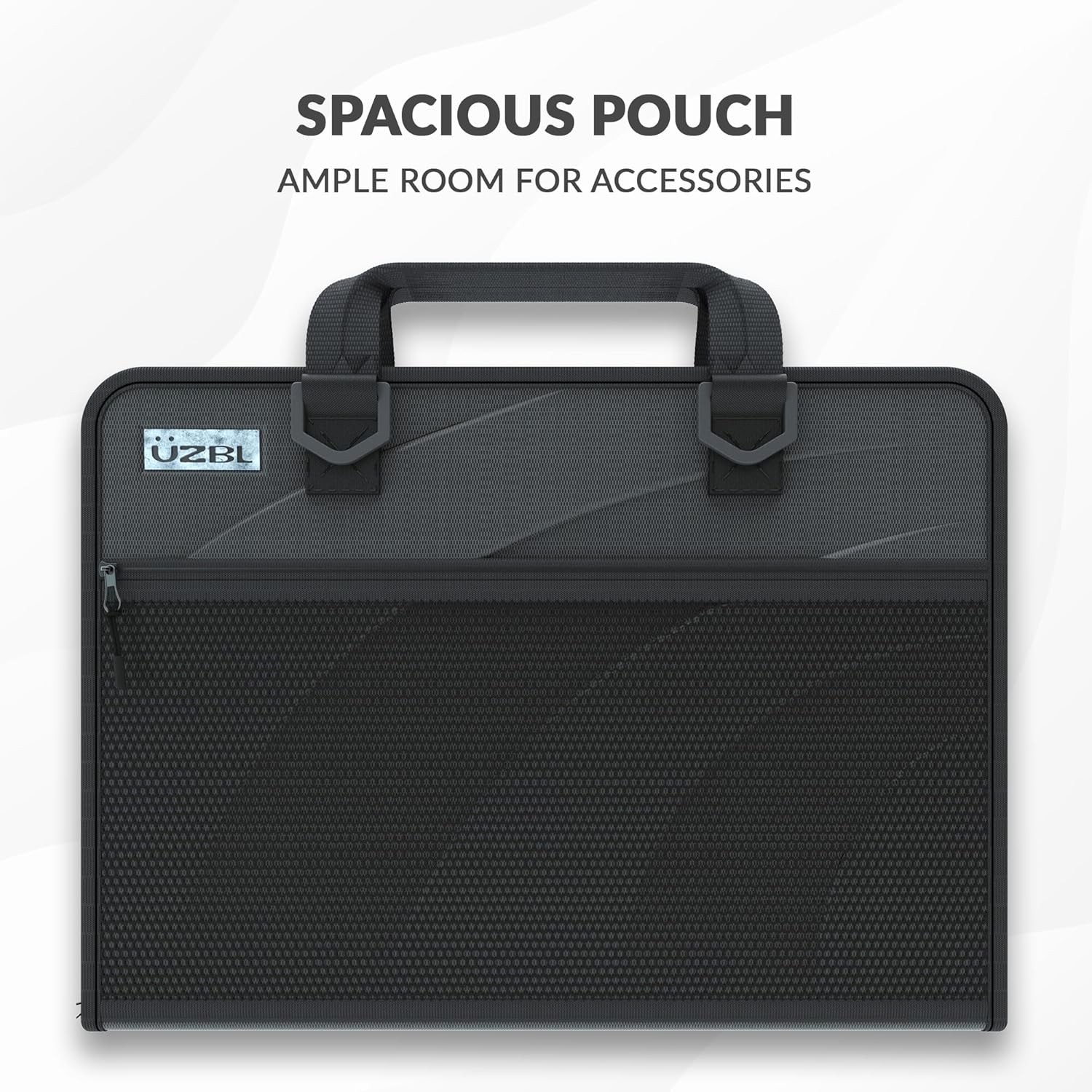 11-11.6 Inch Zip Lite Always-on Chromebook Protective Hard Case with Pouch & Str