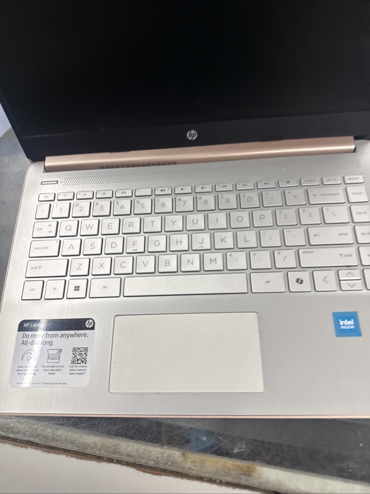 Hp Laptop 64GB Storage Drive 4gb RAM Color Pink Intel n4500