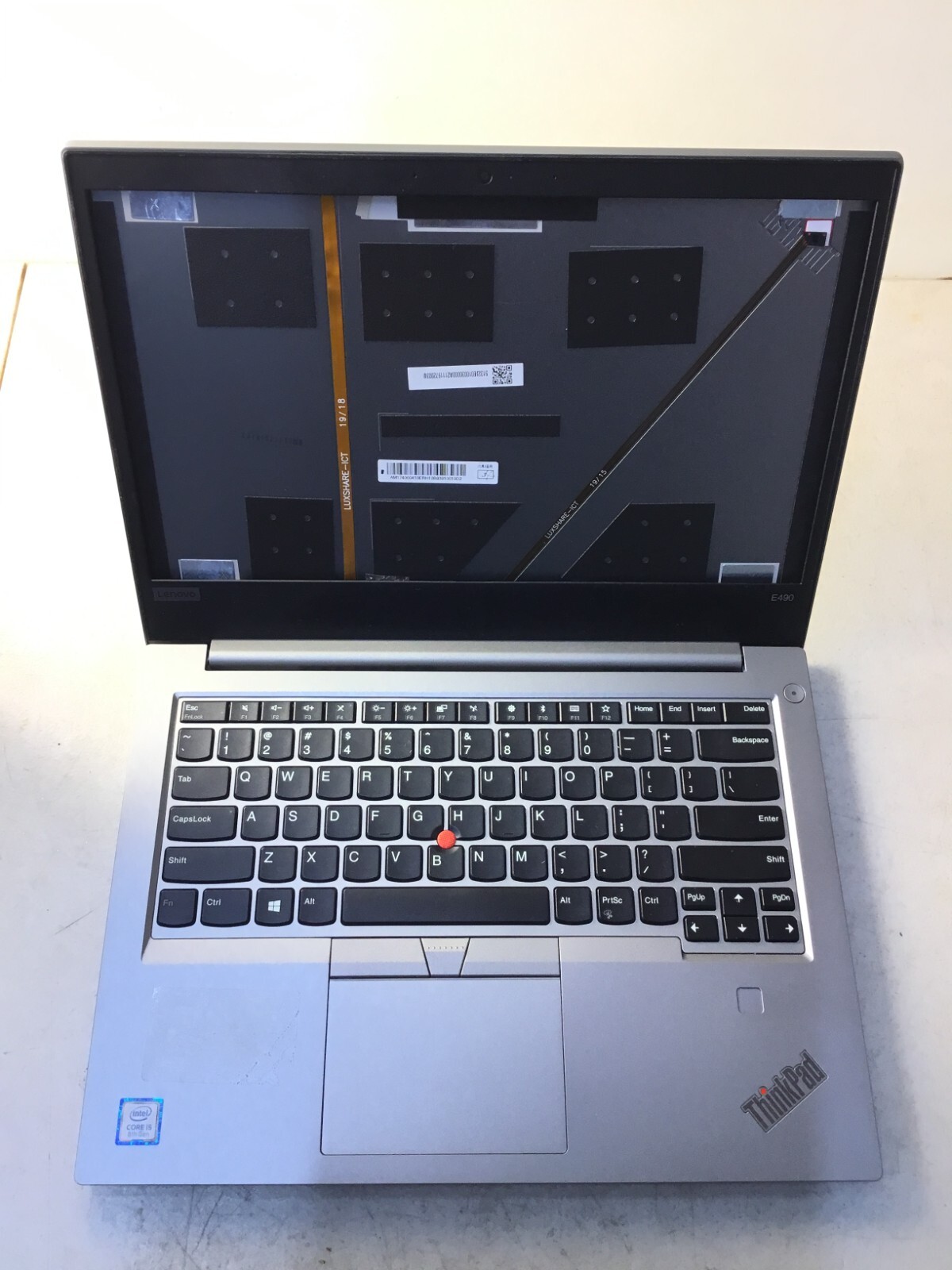 Lenovo ThinkPad E490, Intel i5 8th Gen, NO RAM, NO HDD