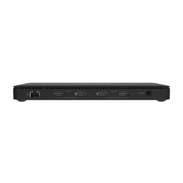 VisionTek VT4600DL Universal Dual 4K Docking Station 100W Charging (USB-A, USB-C