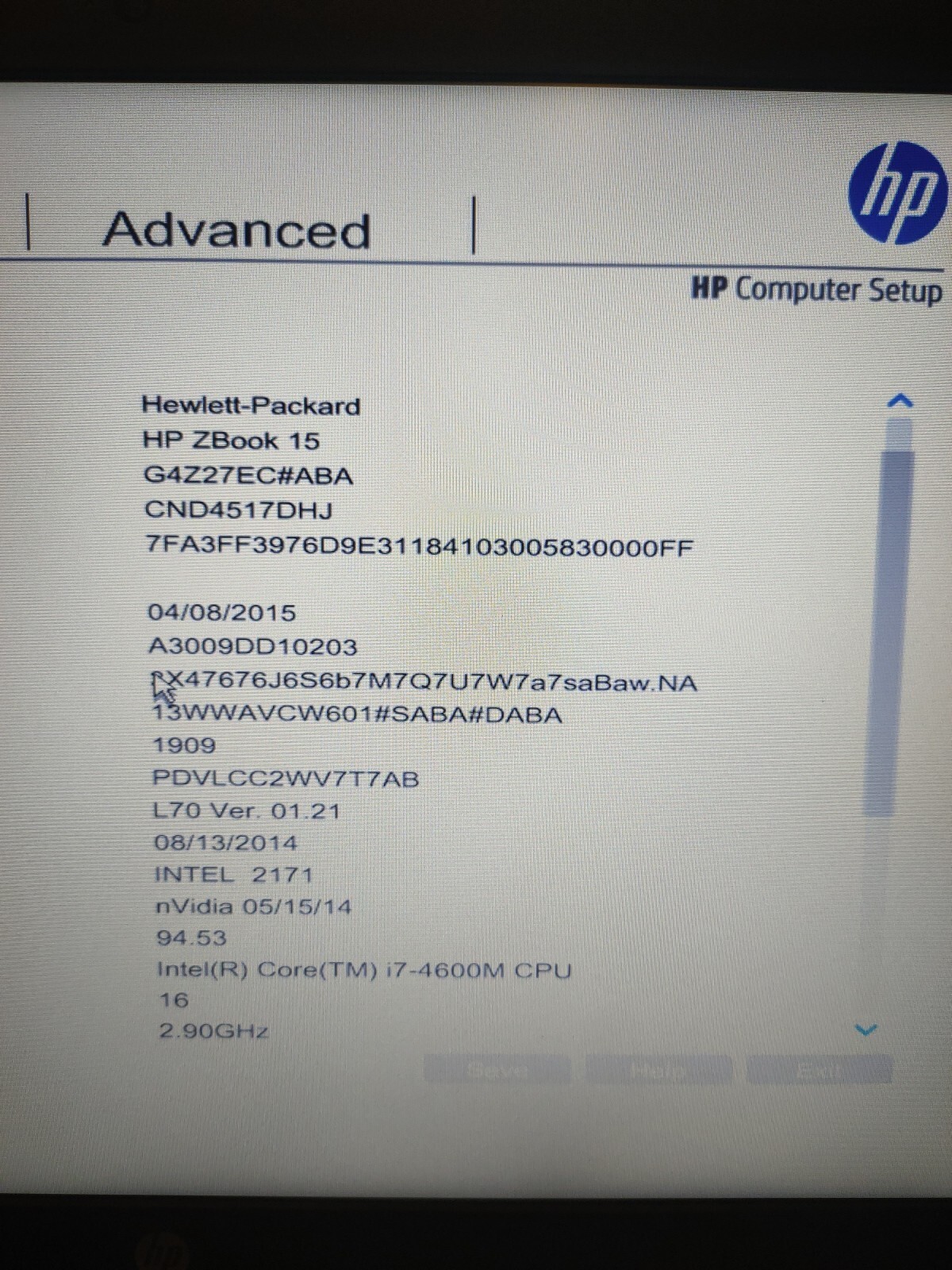 HP ZBook 15 Laptop Core i7 8GB RAM 682GB Hard Drive Windows 10 Pro