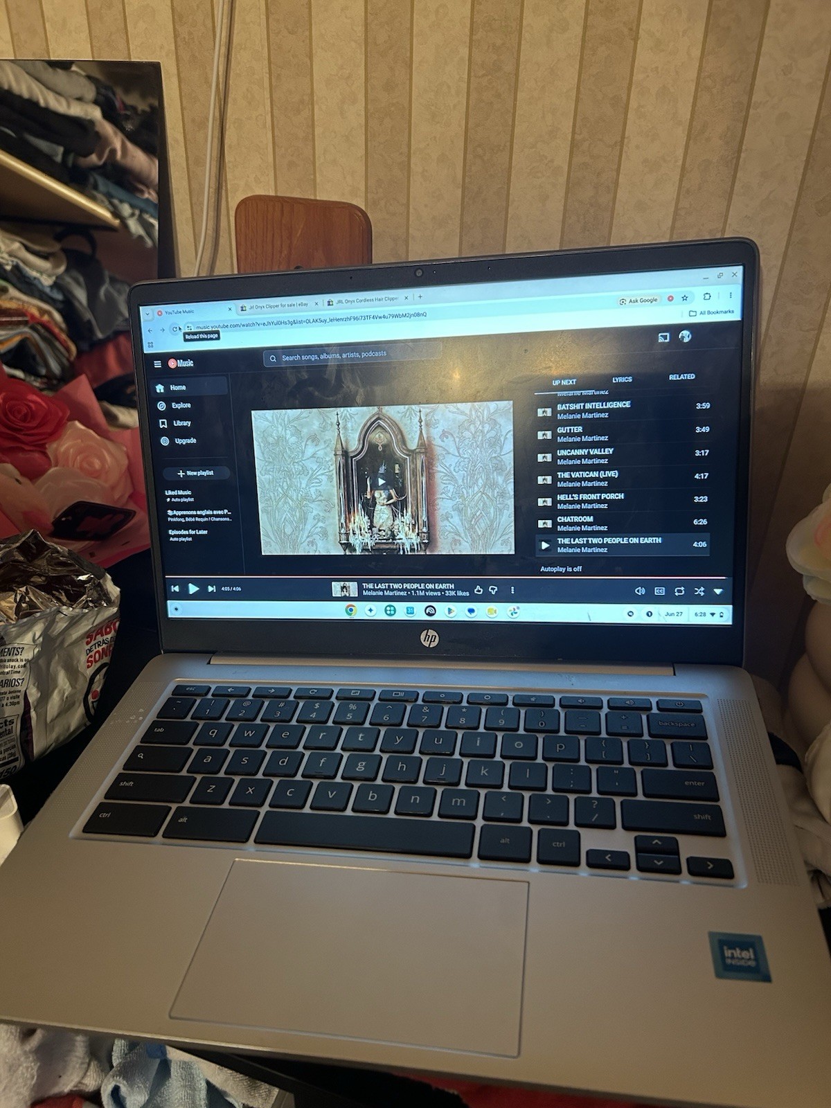 HP Chromebook 14 in HP Chromebook Series Intel Core i3 Chrome OS Silver Laptop