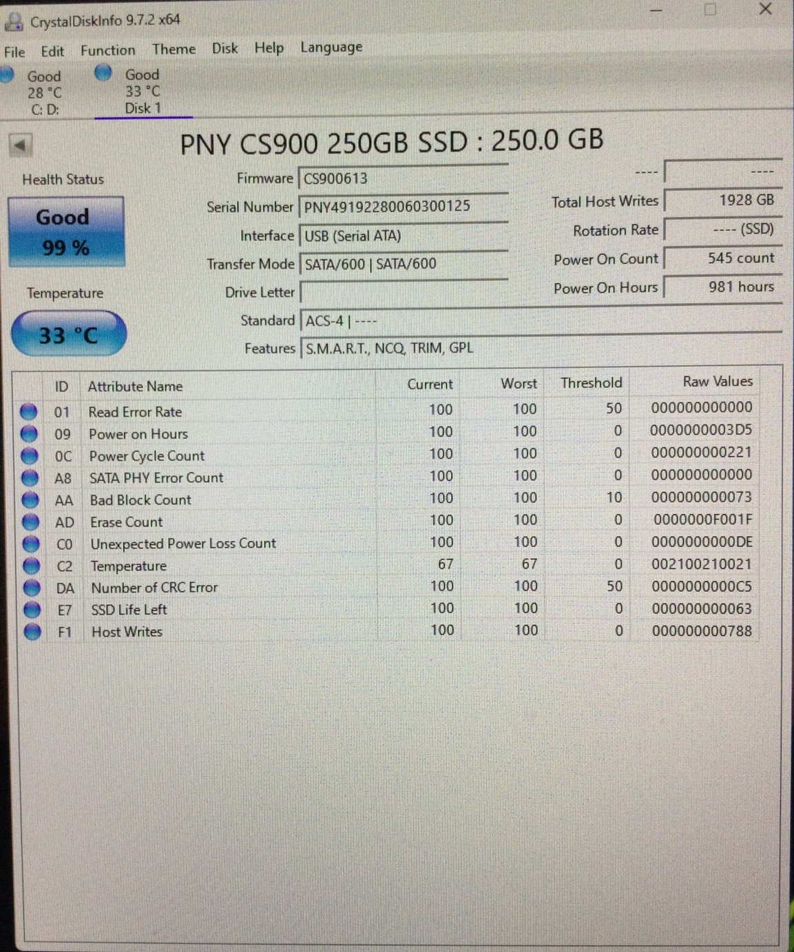 Up To 512GB SSD with Window 11 Home Pre-installed Legacy HW, CPU/TPM2 Check Off